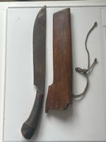 Messer mit Scheide Gebraucht Zustand Rostige Klinge(I33)