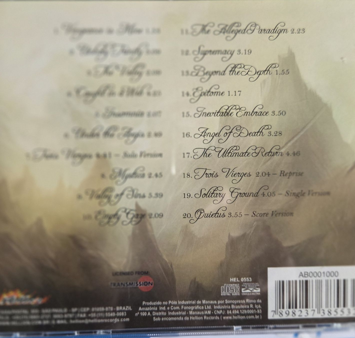 CD: EPICA - The Score - An Epic Journey – Nuovo (secondo la descrizione) da Biberist venduto da Beaver58 2