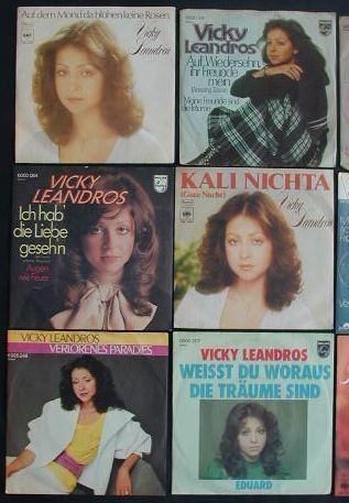 Vinyles: VICKY LEANDROS Sammlung: 11 Vinyl Single – D'occasion à Zürich par Vinyl 2