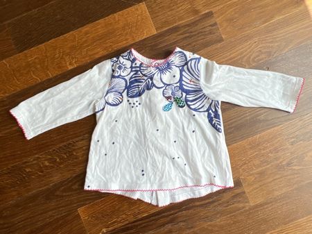 Catimini long sleeve top 74cm