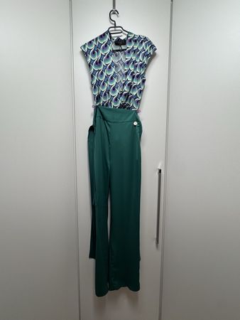 Lynne Black Hose und Bluse 38 Grün