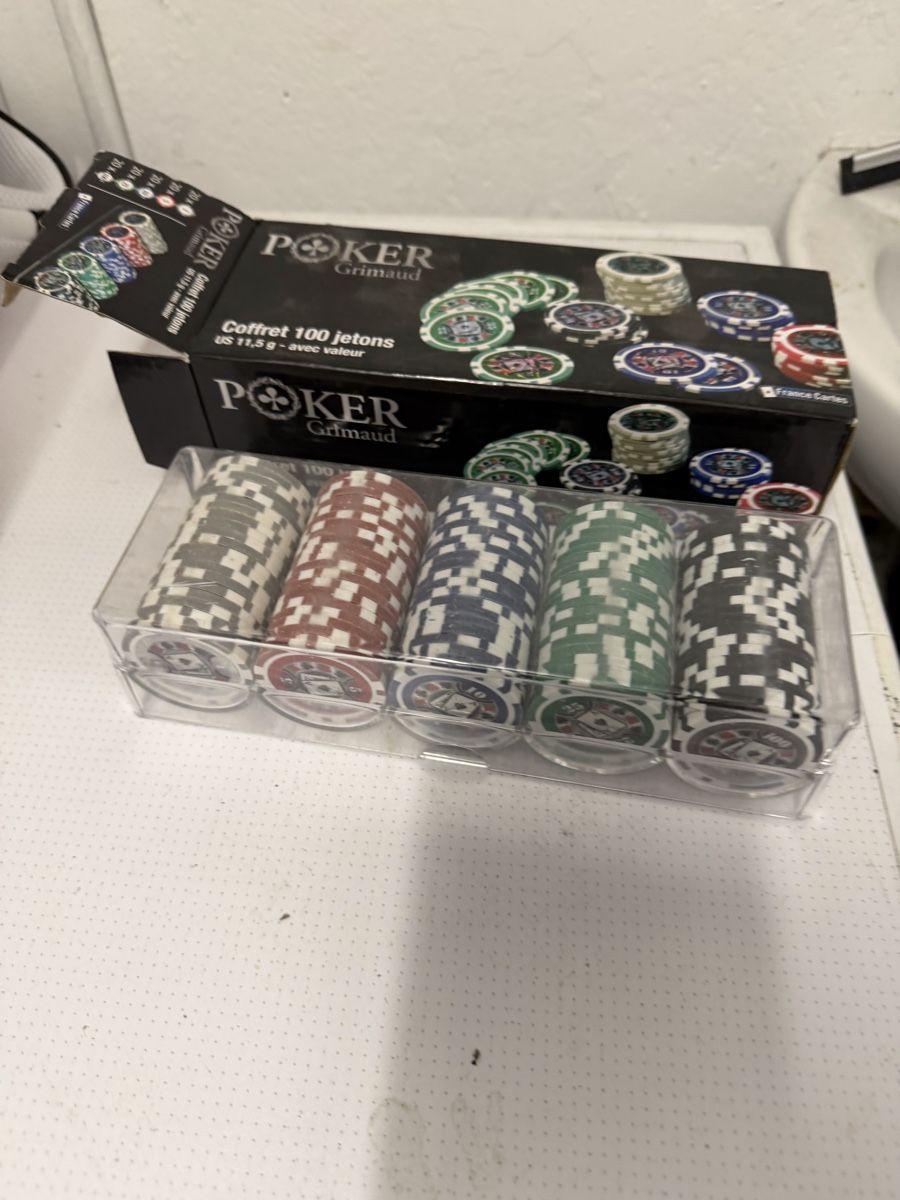 Giochi: Poker Chips Neu und ovp – Nuovo e nell'imballaggio originale da Wettingen venduto da NickInc