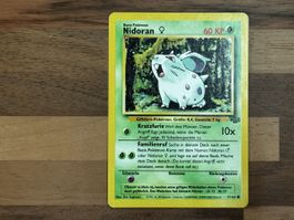 Pokemon Karte Nidoran