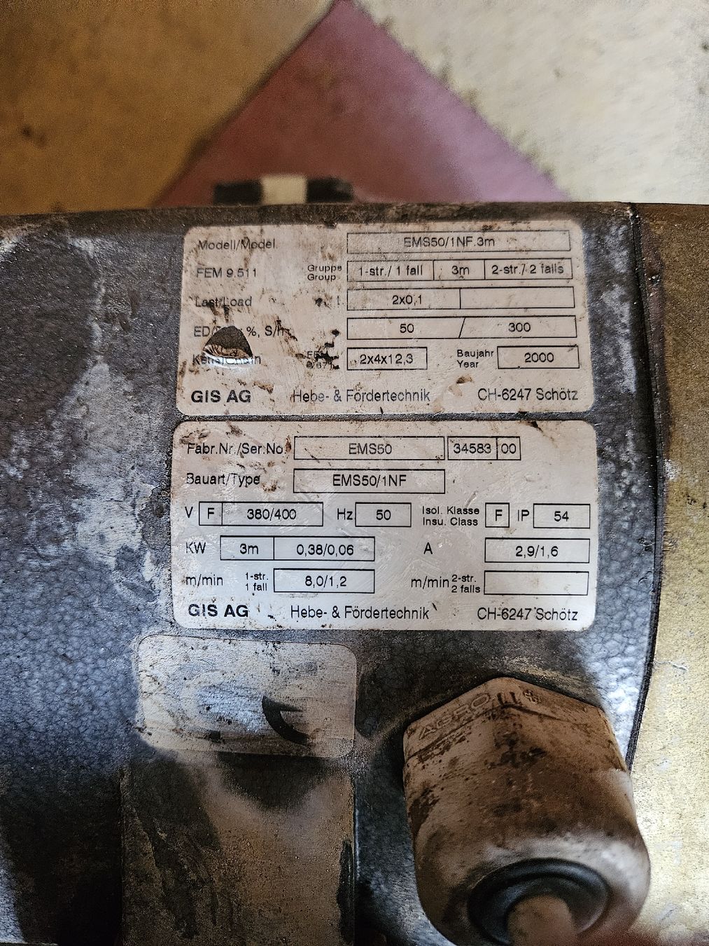 Kräne: GIS Kran  – Defekt aus Belp von clio96 2