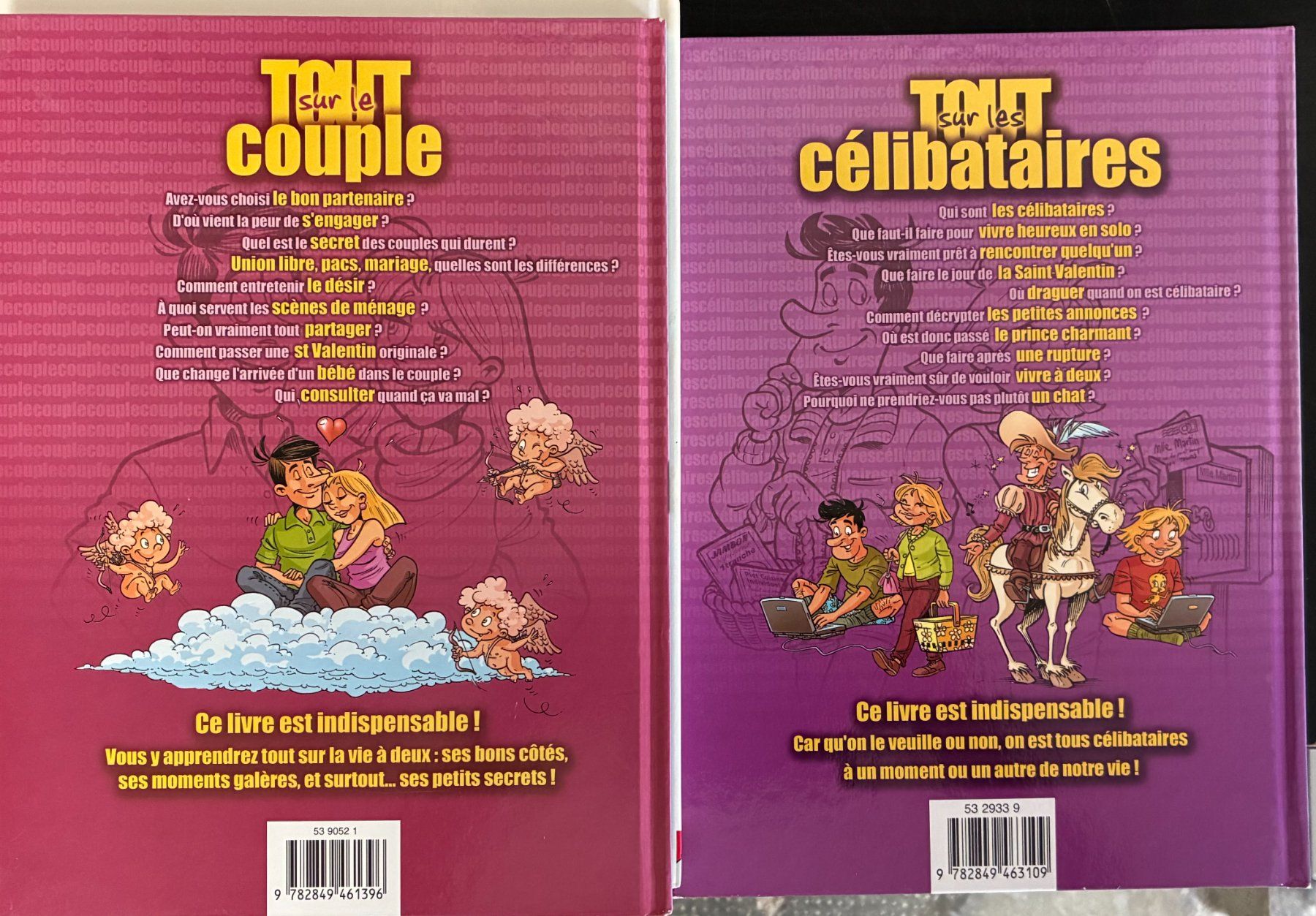 Comics: 4 bds "Tout sur....." – Gebraucht aus Moutier von Lebaladin63 1