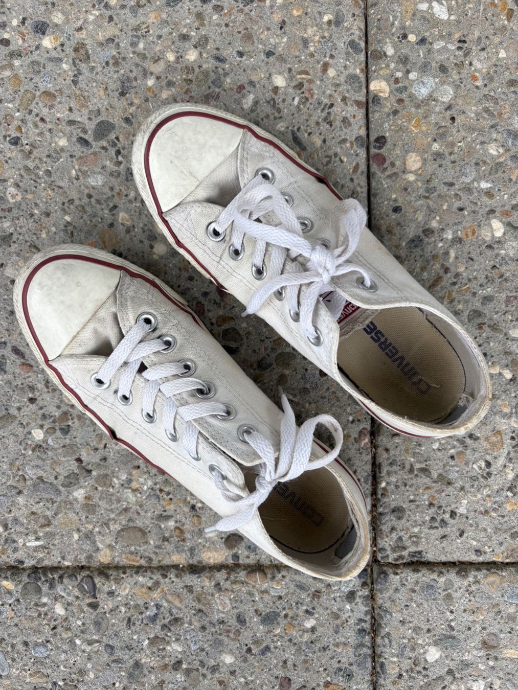 Converse Scarpe da uomo: Weisse Converse All Stars, Grösse 38 – Usato da frasnacht venduto da swimm02