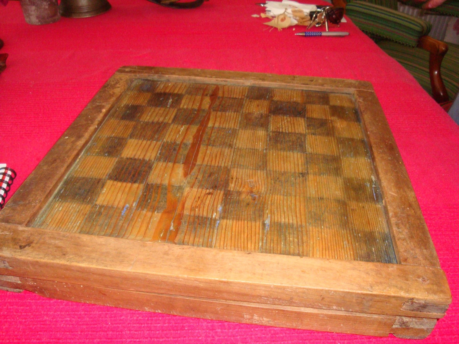 Giochi: antikes Spielbrett, Holz – Usato da häusernmoos venduto da buc_8ftk