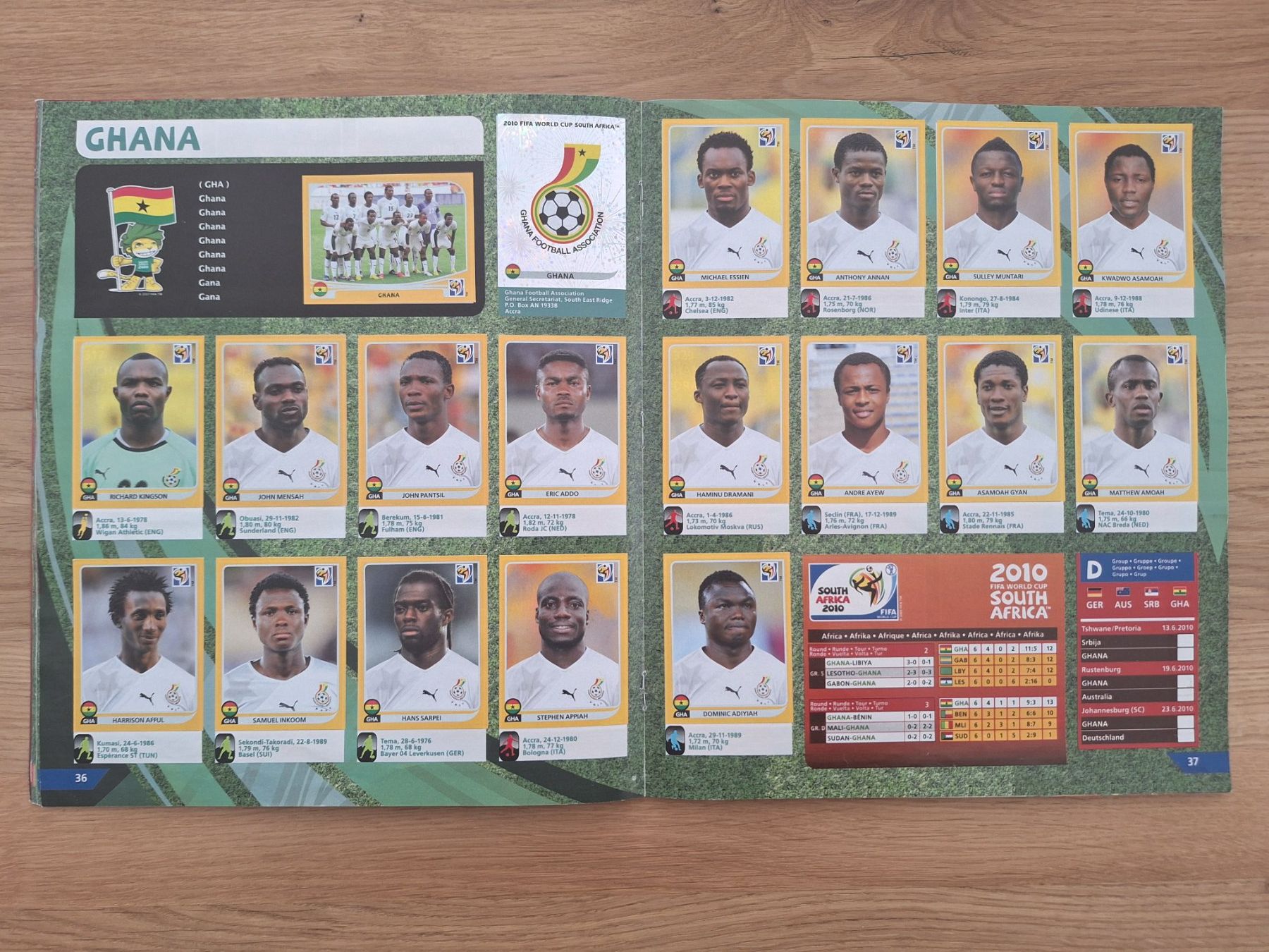 Panini Alben: PANINI WORLD CUP 2010 – Gebraucht aus St. Gallen von Matrix023 3