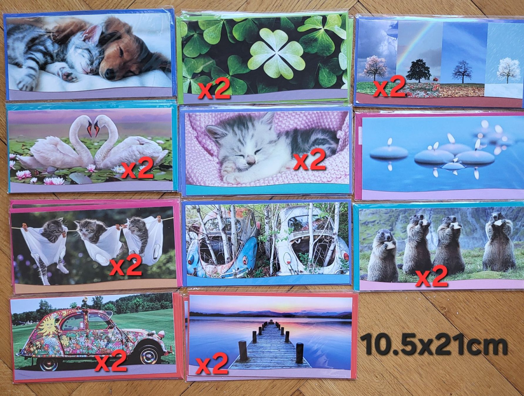 Cartoline postali: Carte postale (315pcs) divers format – Nuovo (secondo la descrizione) da Genève venduto da Mel.R_ 1