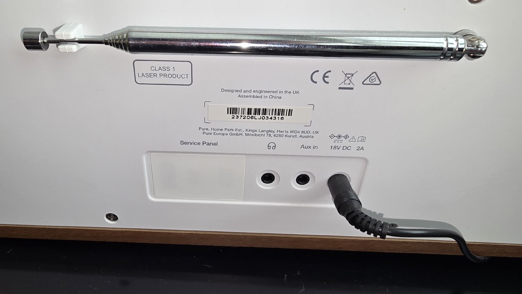 Sistemi audio & multimediali: Pure Evoke C-D6 Musiksystem Walnuss DAB+ CD Bluetooth gut – Nuovo (secondo la descrizione) da wallisellen venduto da funkelsternchen5 3