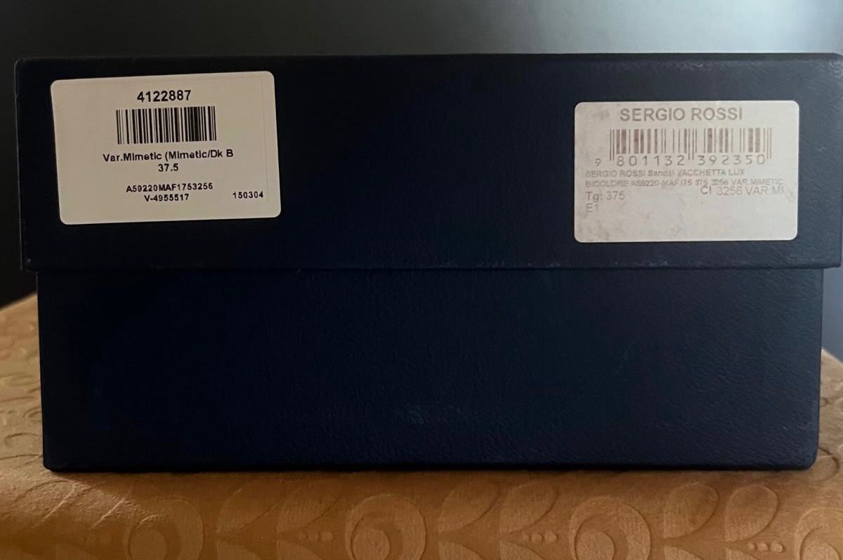 Sergio Rossi Scarpe da donna: Sandalettes Marke Sergio Rossi High Heels – Nuovo (secondo la descrizione) da Winterthur venduto da katalunk 4