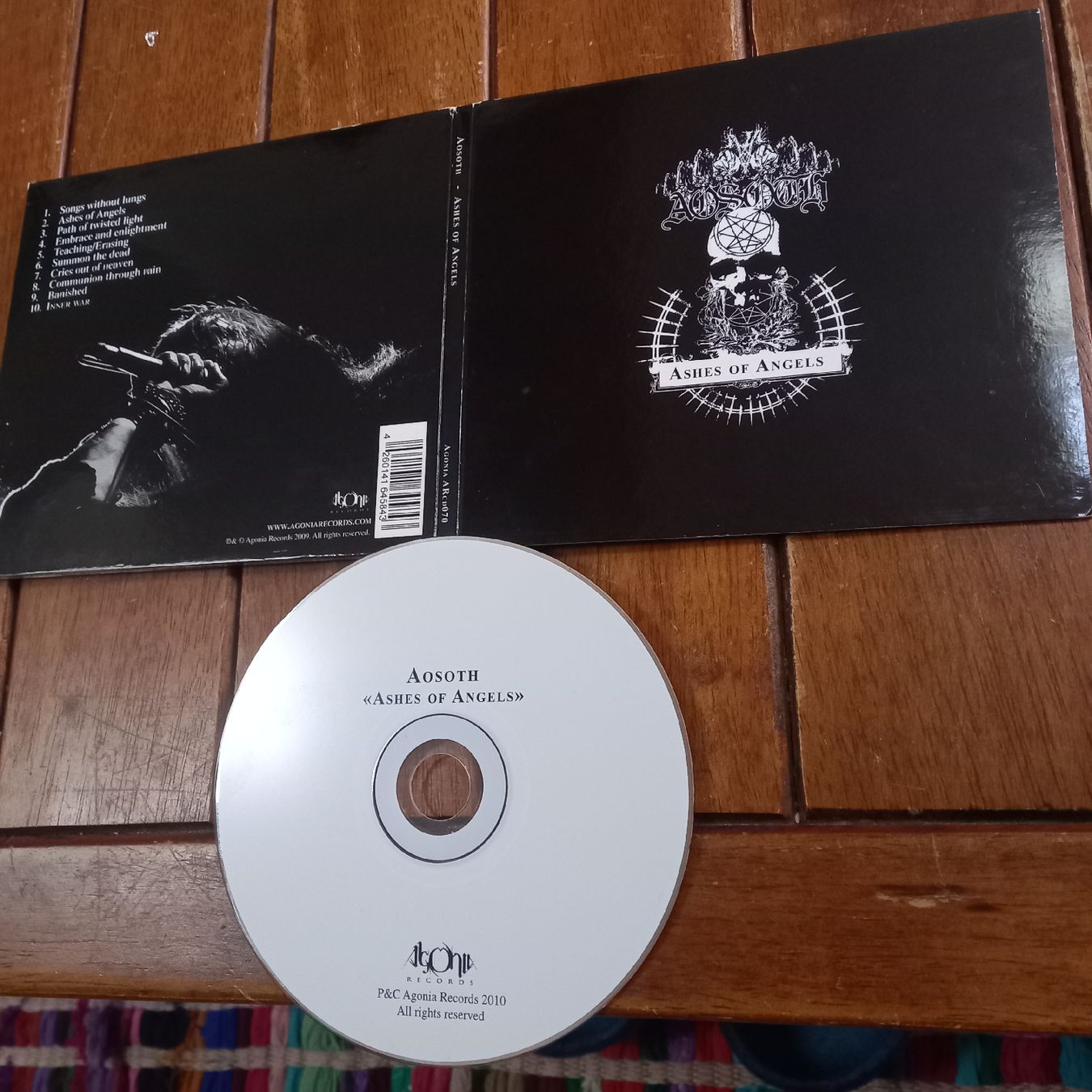 CD: aosoth - ashes.. (digi) – Usato da St-Cergue venduto da VeganWarrior