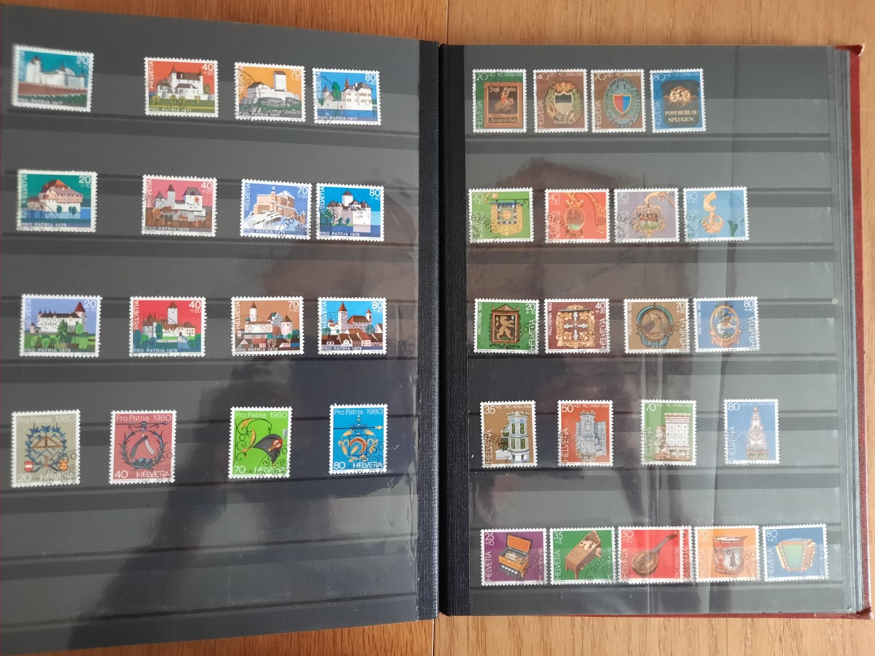 Alle Briefmarken: Schweiz Posten PJ/PP/Flug – Gebraucht aus Trimbach von monga01 6
