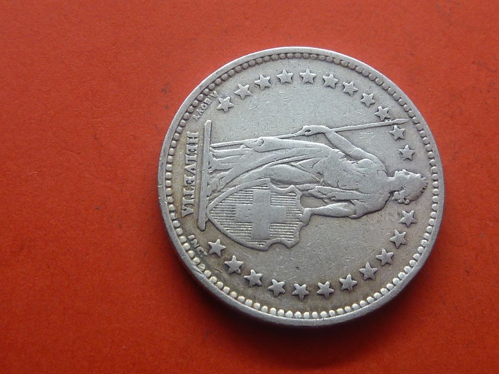 Tutti le monete: 2  Fr.  1911  Auflage 400`000 Stück. – Usato da Seon venduto da aee_7gpz 2