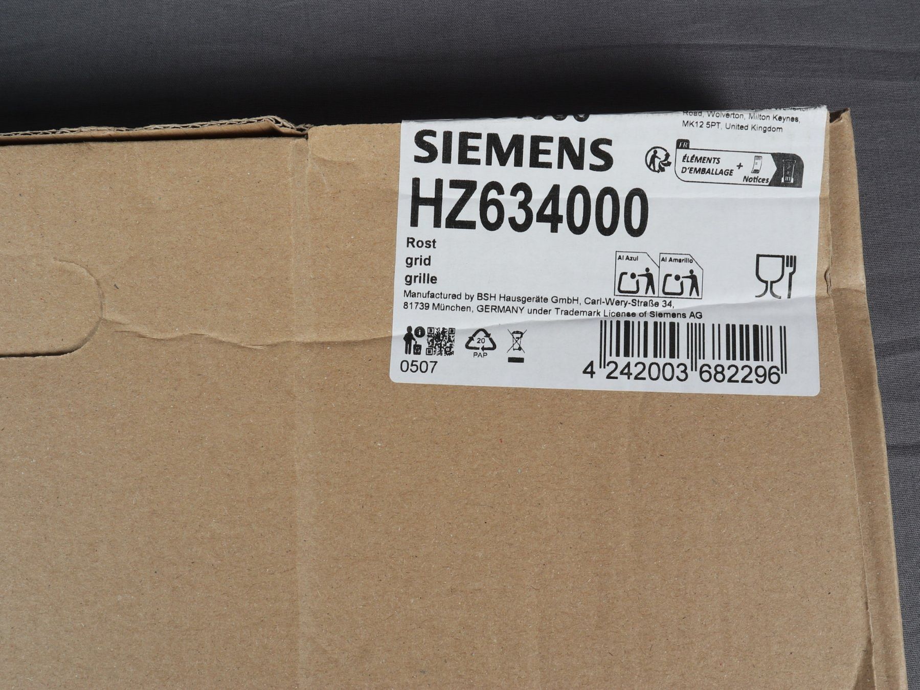 Siemens Elettrodomestici da cucina: SIEMENS - Backofenrost HZ634000 – Nuovo (secondo la descrizione) da Steinen venduto da Restwert_Steinen 6