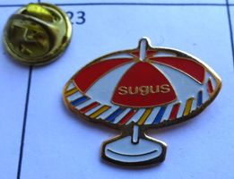 Pin Sonnenschirm rot SUGUS