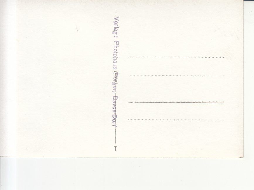 Cartoline postali: Davos ca. 1930 – Usato da Bürglen TG venduto da StampGraf 1