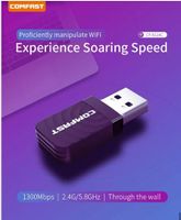 WLAN USB Adapter AC1300 (2.4G: 400Mbps ; 5.8G: 867Mpbs )