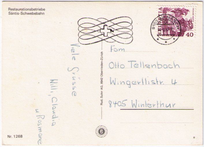 Cartes postales: Schwägalp - 3 Bild AK – D'occasion à Binningen par Mountainrider 1