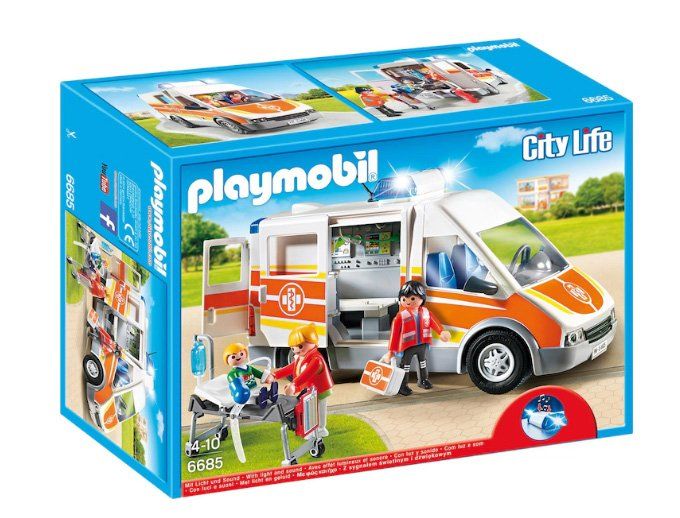 Manuale Playmobil Set 6685 Rescue Ambulanza - Foto 9