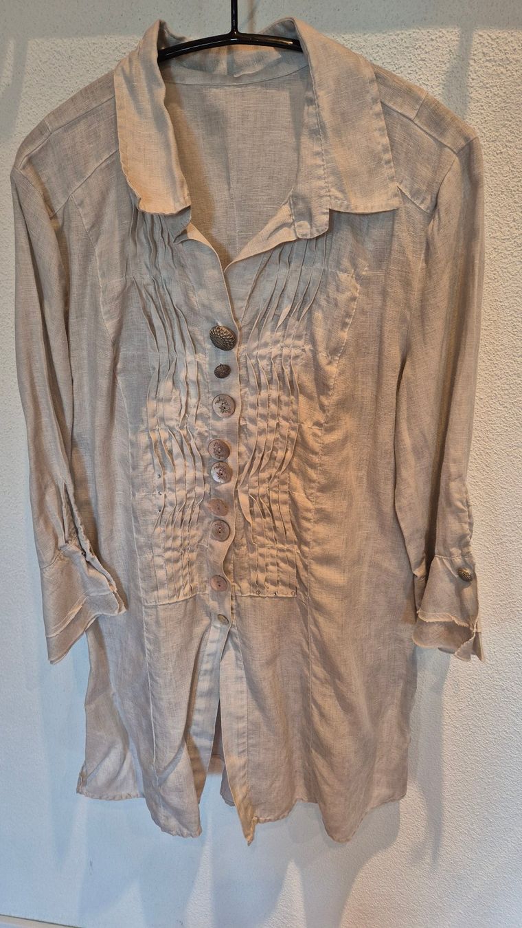 Camicette: Leinenbluse, Bottega, Gr. 36/38 – Usato da Waltenschwil venduto da Justinli