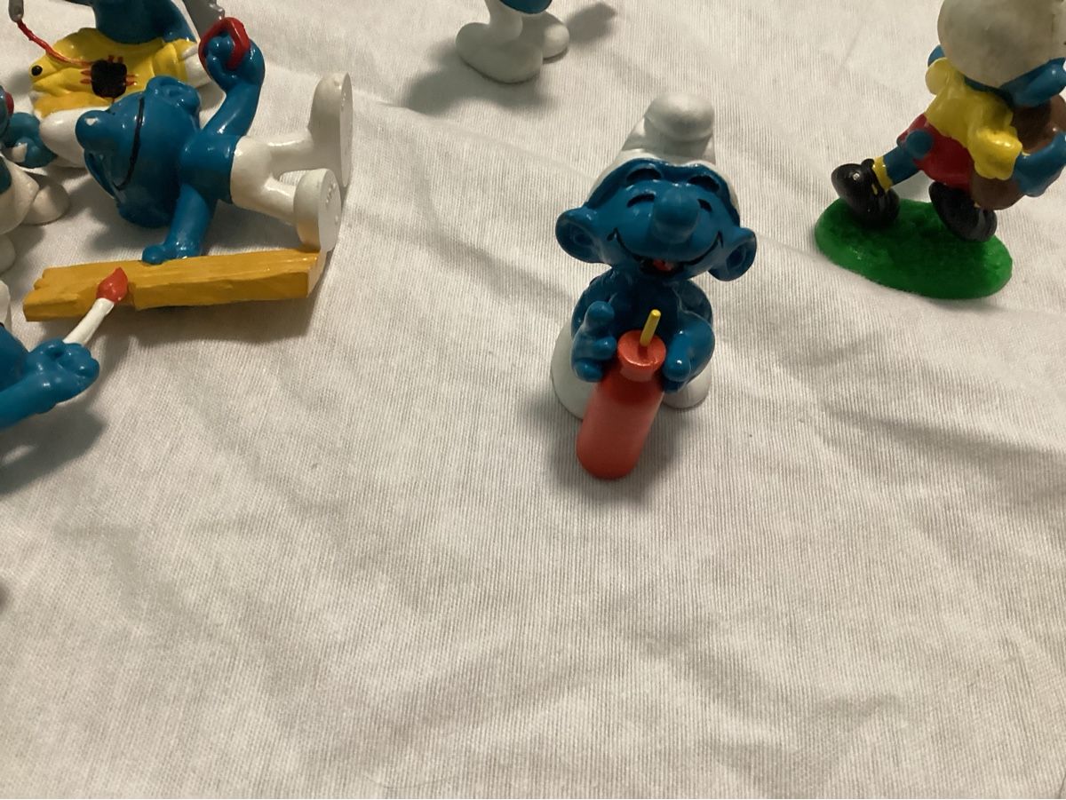 Schleich Statuette: 160 SCHLÜMPFE MIT ZUBEHÖR – Usato da Münchenstein venduto da NoSu98 9