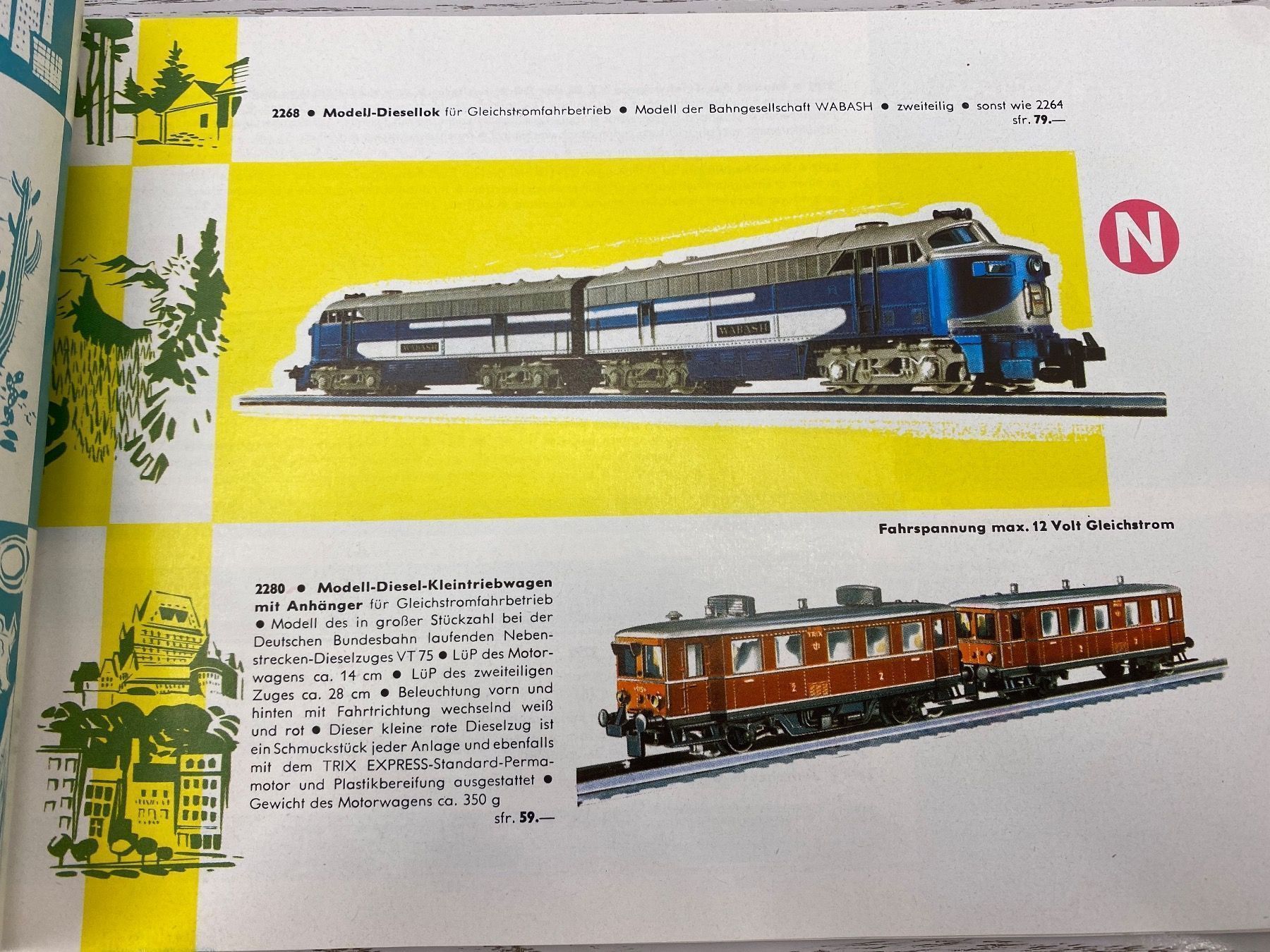 Trix Modellini di ferrovie: Trix Express Katalog 1963 – Usato da Lupsingen venduto da New-Haven 1