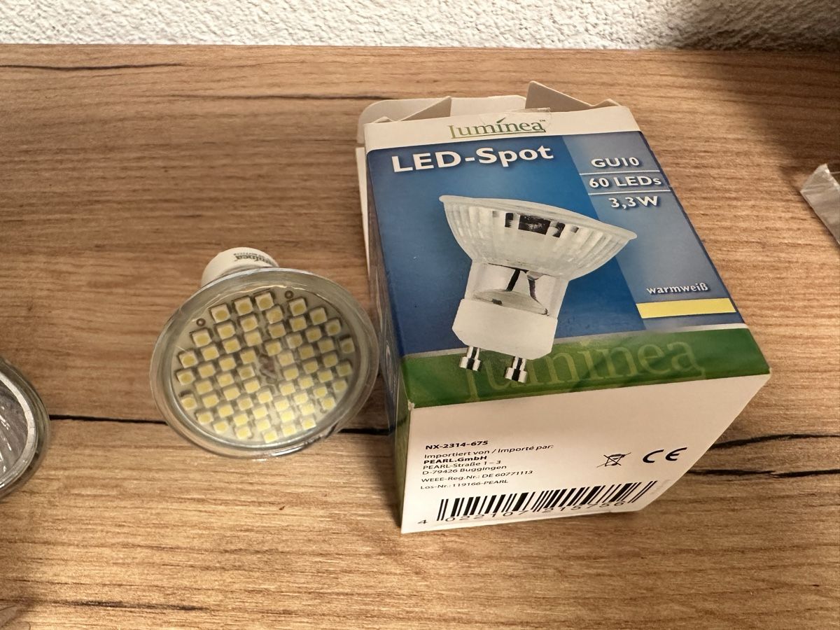 Lampen: Vier GU10 Spots (Halogen & LED) – Gebraucht aus Thalwil von Thommy_nau 2