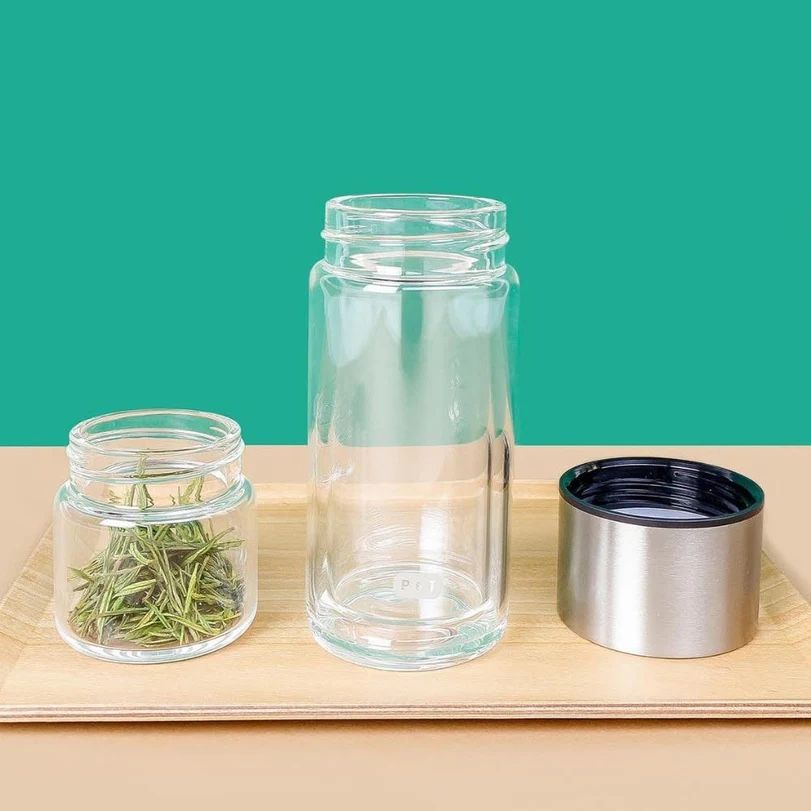 Borracce & Thermos: Teeflasche aus Glas – Usato da Frauenfeld venduto da heyLani 4