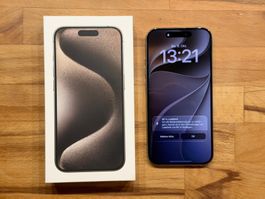 Apple iPhone 15 Pro Handy 256GB neuwertig