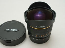 SommerAktion! Fisheye Falcon 8mm f3.5 Pentax PK Sigma SA #q1