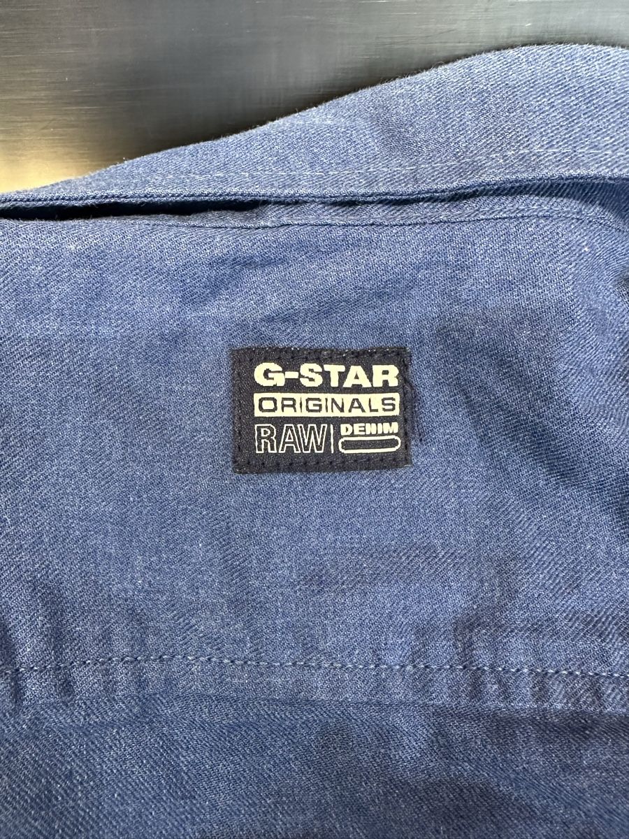 Hemden: G-Star Raw Hemd blau Slim Fit – Gebraucht aus Schwende von weesli 5