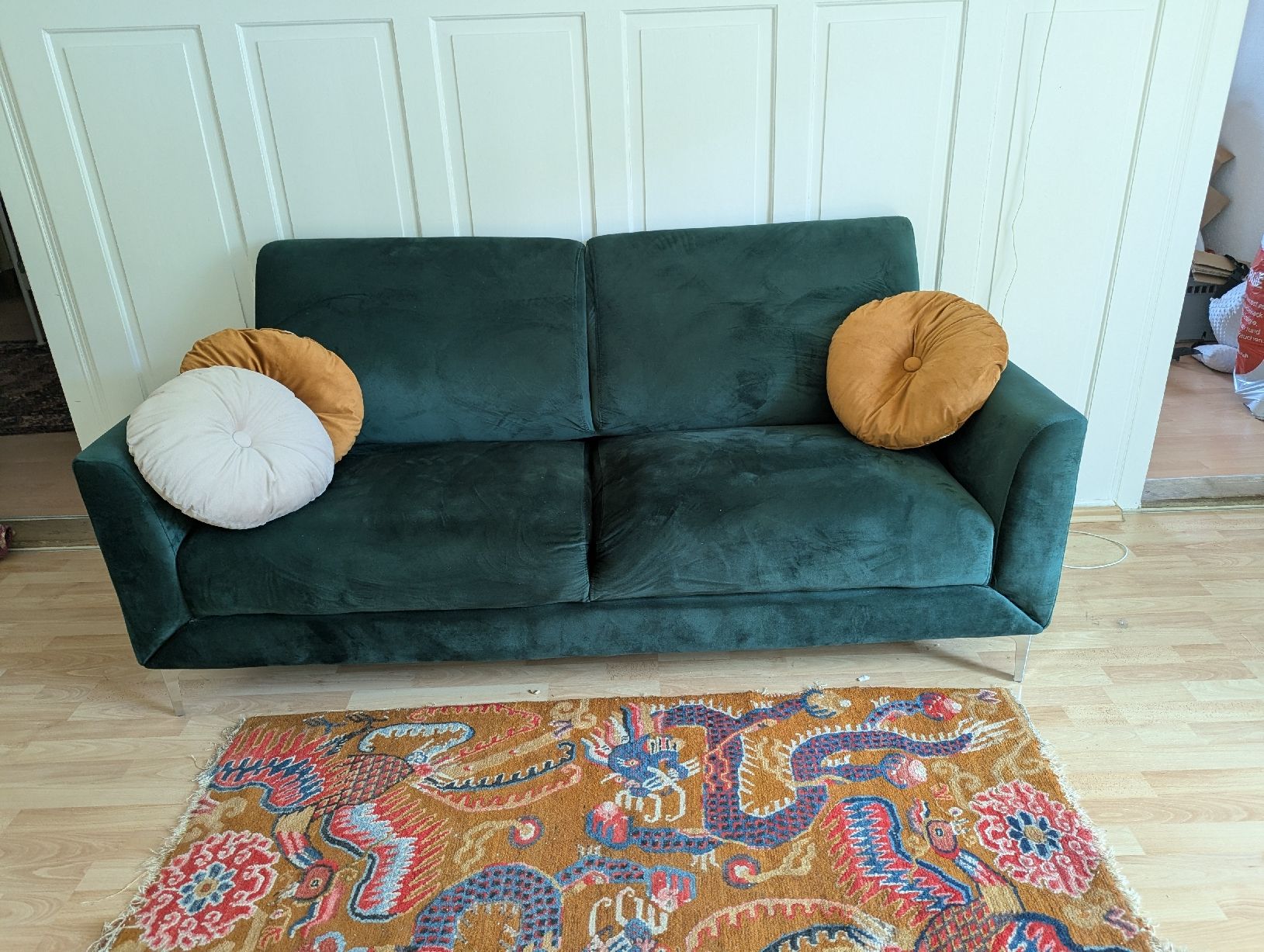 Sofas: grünes samt sofa – Neuf (Voir description) à St. Gallen par Jacky097 1