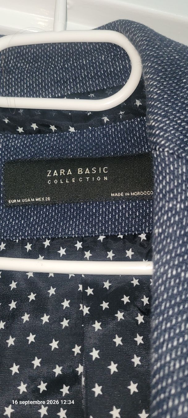 Zara Jacken: Blazer Zara Basic bleu gris taille M – Gebraucht aus Neuchatel von Annikika 3