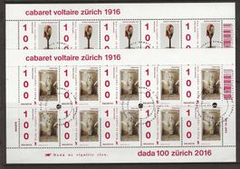 M1583 - 2 Feuillets Art Dada 1er jour