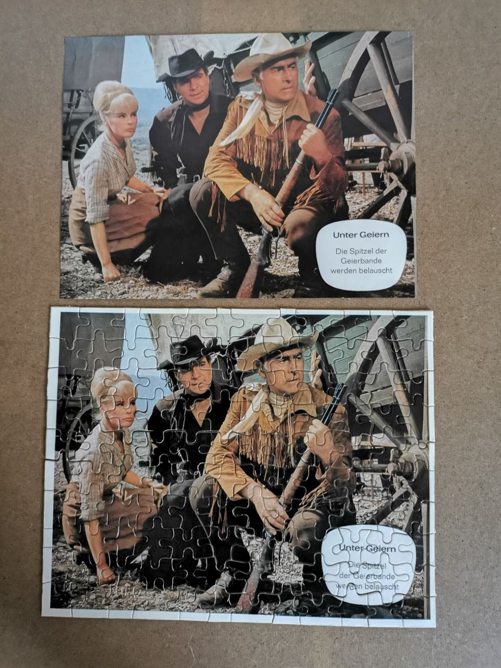 Puzzle: PUZZLE UNTER GEIERN – Usato da Interlaken venduto da Wermon 1