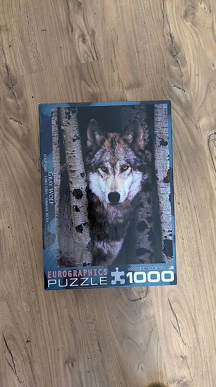 Puzzles: Puzzle Wolf, 1000 Teile – Gebraucht aus Breitenbach von ani_tc2l