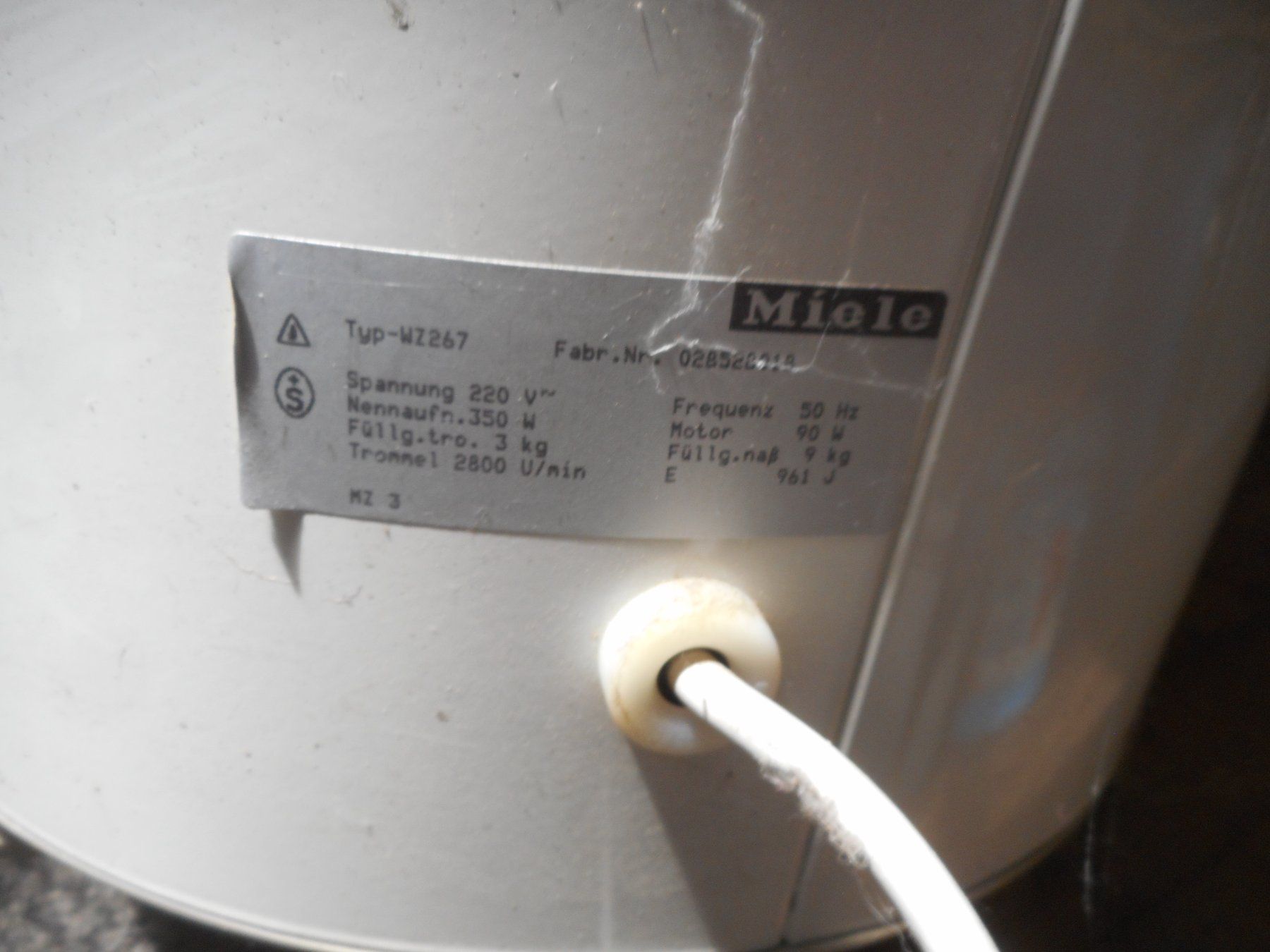 Miele Wäschetrockner: Wäscheschleuder Miele – Gebraucht aus Niedergösgen von motoren-meier 1