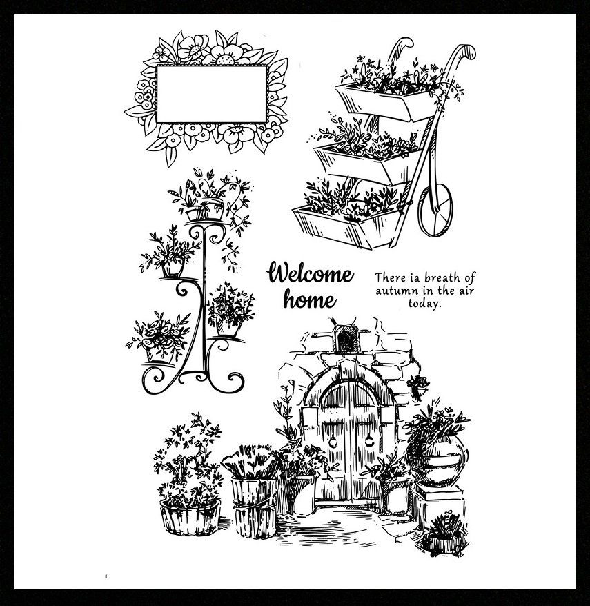 Stempel: Clear Stamps - Silikonstempel – Neu und originalverpackt aus Thun von Rowaner 1