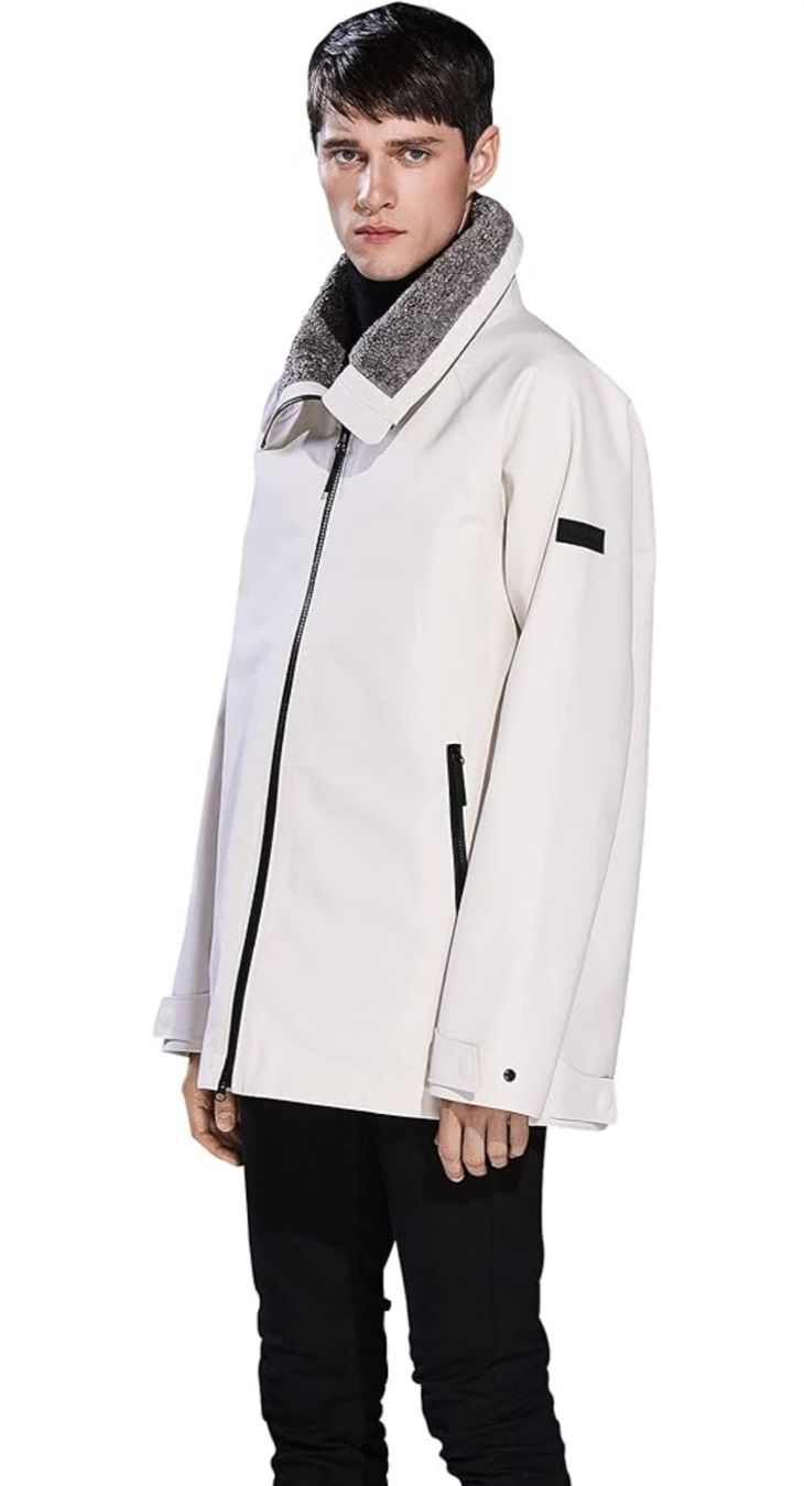 Jack Wolfskin Giacche: Jack Wolfskin The Slickshell Jacket Herren weiss Grösse M – Nuovo e nell'imballaggio originale da Braunau venduto da Brand-Store 5