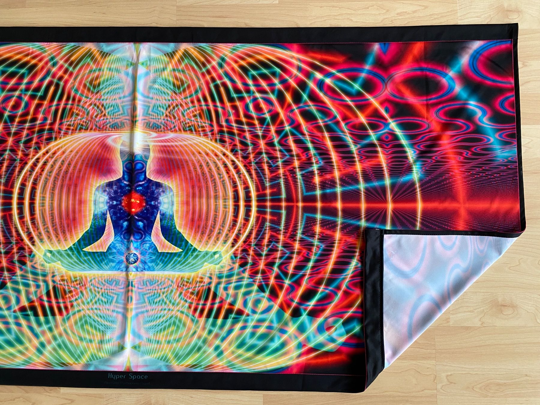 Tutte le decorazioni: Yoga Meditations Tuch Wandbehang Deko Chakra Hyper Space ... – Usato da Humlikon venduto da enersana 1