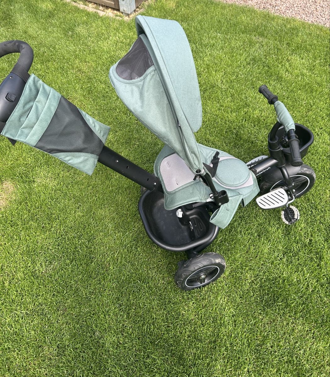 Kinderkraft Veicoli per bambini: Kinderkraft 3-Rad mit Verdeck und Stosstange – Usato da Brislach venduto da gre_t5pb 5