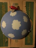 Deckenlampe Flugzeug Motiv blau