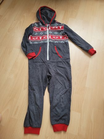 Overall / Pyjama gr. 110/116 Weihnachten