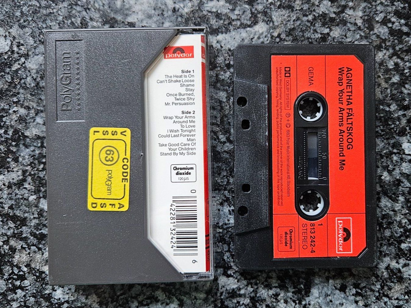 Kompaktkassetten: Agnetha Fältskog - Wrap your arms around me MC Kassette – Neu (gemäss Beschreibung) aus Untervaz von FullFlap777 1
