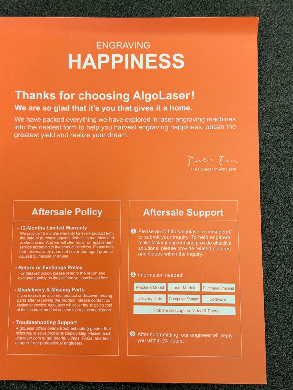 Stampanti 3D: Honeycomb Platform AlgoLaser 400×400 – Nuovo e nell'imballaggio originale da Zug venduto da OrturMullerMac 1