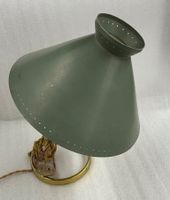 Tischlampe Vintage Blech, ungeprüft