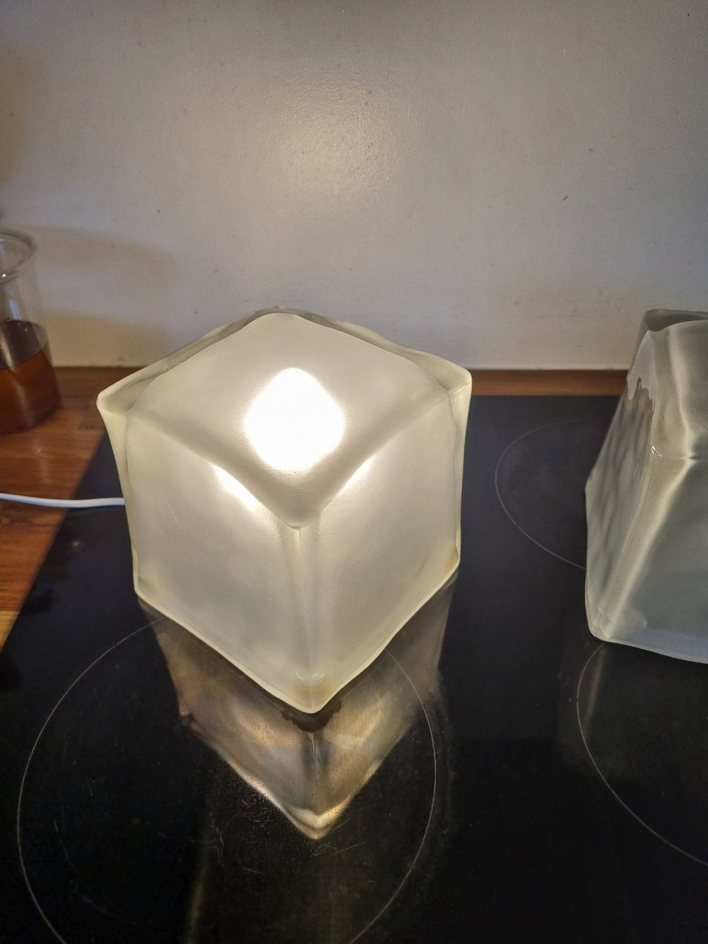 Ikea Lampade: 2 Eiswürfel Lampen von ikea  – Usato da Wil SG venduto da die-wohnung 2