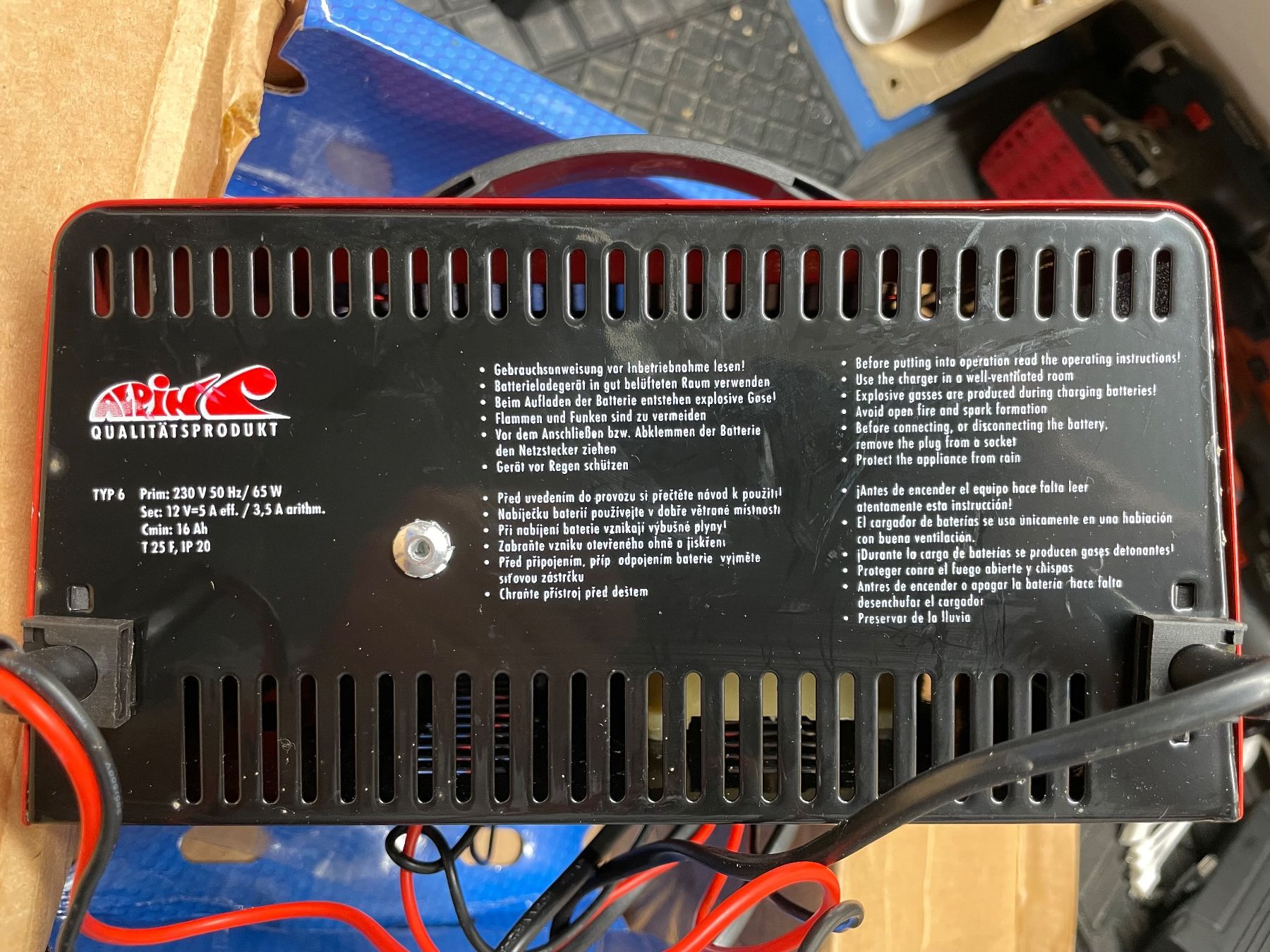 Batterie-Ladegeräte: Batterieladegerät Typ 6 Occasion Top Zustand – Neu und originalverpackt aus Nürensdorf von GR5050 3