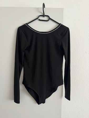 H&M Bodysuit mit Strass Gr. S
